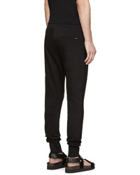 Мужские черные спортивные штаны от Dolce & Gabbana