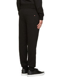 Мужские черные спортивные штаны от Moncler