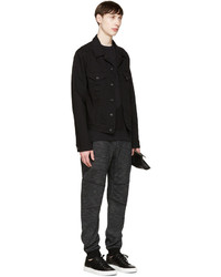 Мужские черные спортивные штаны от Belstaff