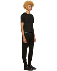 Мужские черные спортивные штаны от Calvin Klein Collection