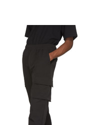 Мужские черные спортивные штаны от Clot