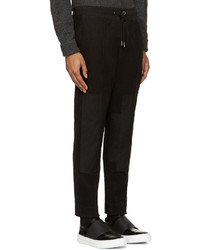 Мужские черные спортивные штаны от Diesel