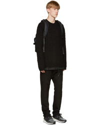 Мужские черные спортивные штаны от Diesel