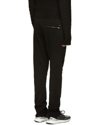 Мужские черные спортивные штаны от Diesel