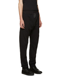 Мужские черные спортивные штаны от Damir Doma