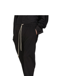 Мужские черные спортивные штаны от Rick Owens DRKSHDW