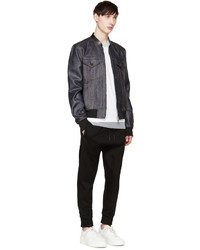 Мужские черные спортивные штаны от Juun.J