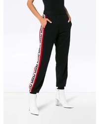 Женские черные спортивные штаны от MSGM