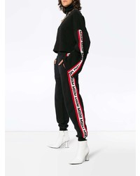 Женские черные спортивные штаны от MSGM