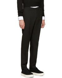 Мужские черные спортивные штаны от MSGM