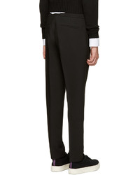 Мужские черные спортивные штаны от MSGM