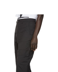 Мужские черные спортивные штаны от Valentino