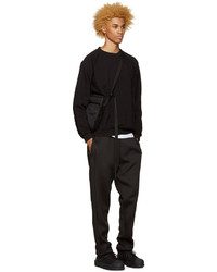 Мужские черные спортивные штаны от Cottweiler