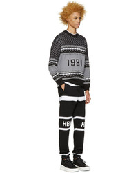 Мужские черные спортивные штаны от Hood by Air