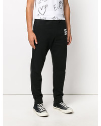 Мужские черные спортивные штаны от Love Moschino