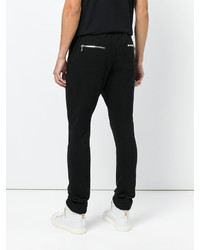 Мужские черные спортивные штаны от Balmain
