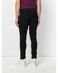 Мужские черные спортивные штаны от Balmain