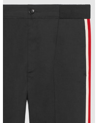 Мужские черные спортивные штаны от Gucci