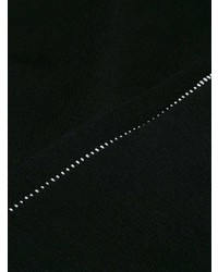 Женские черные спортивные штаны от MM6 MAISON MARGIELA