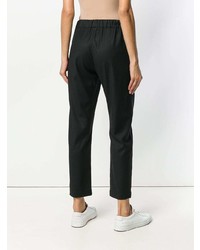 Женские черные спортивные штаны от Semicouture