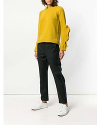 Женские черные спортивные штаны от Semicouture