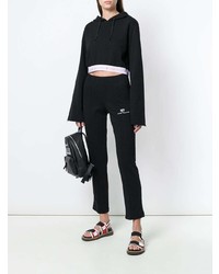 Женские черные спортивные штаны от Chiara Ferragni