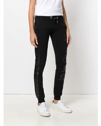 Женские черные спортивные штаны от Philipp Plein