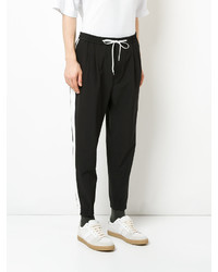 Мужские черные спортивные штаны от Monkey Time