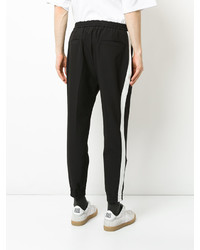 Мужские черные спортивные штаны от Monkey Time