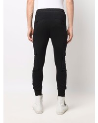 Мужские черные спортивные штаны от Thom Krom