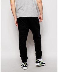 Мужские черные спортивные штаны от Solid