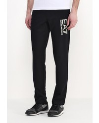 Мужские черные спортивные штаны от EA7