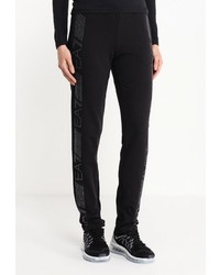 Женские черные спортивные штаны от EA7