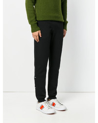 Мужские черные спортивные штаны от MSGM