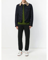 Мужские черные спортивные штаны от MSGM