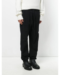 Мужские черные спортивные штаны от Haider Ackermann