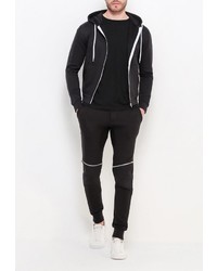 Мужские черные спортивные штаны от Kamora