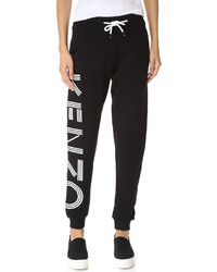 Женские черные спортивные штаны от Kenzo
