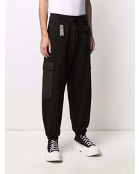 Мужские черные спортивные штаны от Iceberg