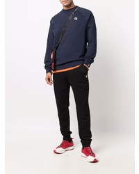 Мужские черные спортивные штаны от Fila