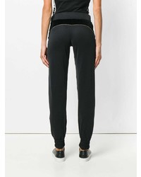 Женские черные спортивные штаны от Plein Sport