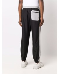 Мужские черные спортивные штаны от MSGM