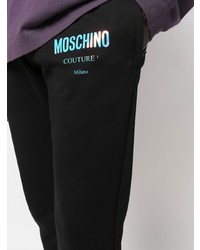 Мужские черные спортивные штаны от Moschino