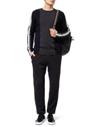 Мужские черные спортивные штаны от Sunspel