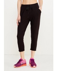 Женские черные спортивные штаны от Mango