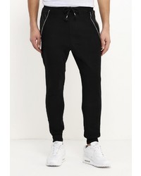 Мужские черные спортивные штаны от Occhibelli