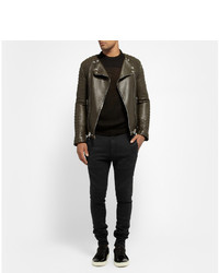 Мужские черные спортивные штаны от Balmain