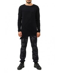 Мужские черные спортивные штаны от Pavel Yerokin