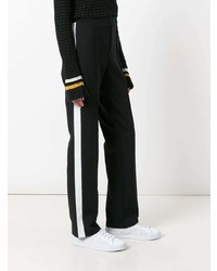 Женские черные спортивные штаны от Moncler