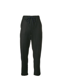 Женские черные спортивные штаны от Semicouture